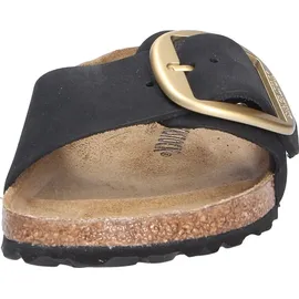 Birkenstock Madrid Big Buckle Nubukleder schwarz 36