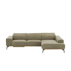Ravensberger Werkstätten Ecksofa   Oakland , grün , Maße (cm): B: 295 H: 98 T: 187.0