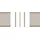 Sansibar Geschirrtücher-Set, 3-tlg, 50x70 cm, 100% Baumwolle, Jacquardgewebe, taupe - Taupe