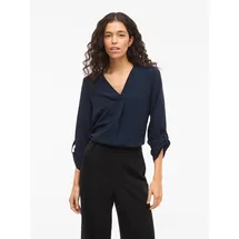 VILA Blusenshirt VIJOSA Blau S
