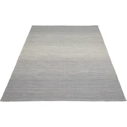 Teppich ANDIAMO "Opland", grau, B:70cm H:8mm L:140cm, Baumwolle, Teppiche, meliert, mit Farbverlauf, reine Baumwolle