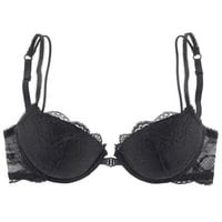 LASCANA Push-up-BH Damen schwarz Gr.70B