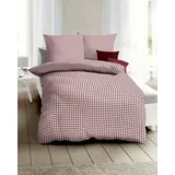 KAEPPEL Vichy Karo Rot 155 x 220 cm + 80 x 80 cm