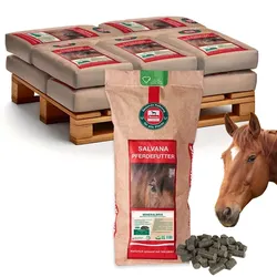 Salvana Mineralbrix getreidefrei 10x25kg - handliches Mineralfutter für Pferde