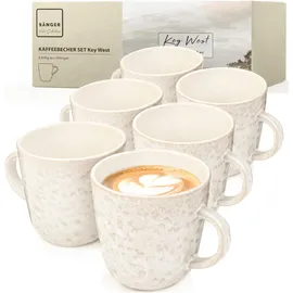 sänger Kaffeetasse 0,43 l Beige 6 St.