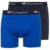 Champion Boxershorts 2pk Boxer in Blue Combo - L