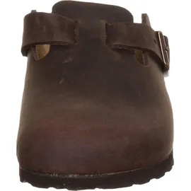 Birkenstock Boston Nubukleder geölt schmal habana 44