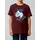 wat? APPAREL T-Shirt Nashorn in Weinrot | Gr.: 110/116
