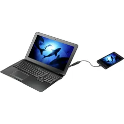 SpeaKa HDMI-Adapterkabel A auf Micro-HDMI Typ D 0,2 m
