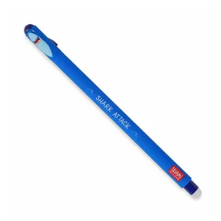 Legami Löschbarer Gelroller Hai blau