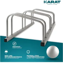Karat Fahrradständer Linus Silber