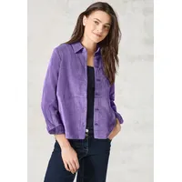 Cecil Damen B345137 Cordbluse, Wild lilac) L (42), lila