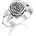 Thomas Sabo Ring midnight rose silber Damen