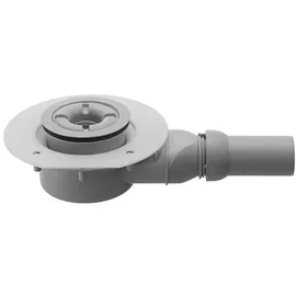 Duravit Duschwannenablauf Ablaufdurchmesser 9cm, Abgang waagerecht