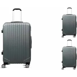 Hoffmans Travel Koffer-Set 3-tlg. anthrazit