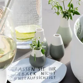 räder Living Mini Pastellvasen 4er Set grün