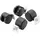 BGS Doppel-Lenkrollen-Satz Ø 40 mm 4-tlg. 0,21 m