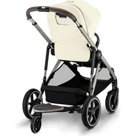 cybex retail gmbh Cybex Gazelle S Kinderwagen inkl. Cot S Babywanne / Kombikinderwagen, Farbe:Seashell / Taupe