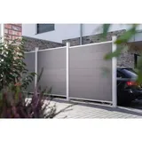 OSMO Alu Grundelement 180 x 180 cm Hellgrau