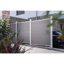 OSMO Alu Grundelement 180 x 180 cm Hellgrau
