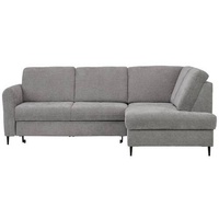 Carryhome Ecksofa Grau, - 241x184 cm,