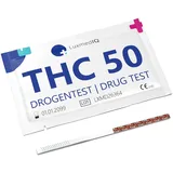LuxmedIQ Drogenschnelltest für Cannabis THC - Urin Drogentest Haschisch Marihuana Cutoff 50 ng/mL 15 St