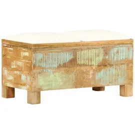 vidaXL Sitzbank mit Stauraum Altholz Massiv 80x40x40 cm