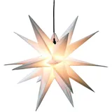 SAICO LED-Stern mit Timer Ø 35 cm warmweiß weiß