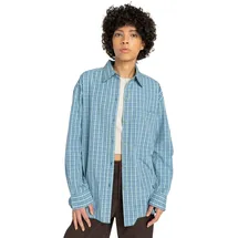 Element Langarmshirt "Napkins", Damen, Gr. M, napkins blau, Obermaterial: 100% Baumwolle., Shirts Langarmshirt