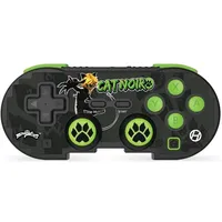 Hyperkin Cat Noir Bluetooth Controller für Nintendo Switch / PC, Schwarz, Grün