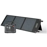 BALDERIA Powerstation 231Wh mit Solarpanel 60W