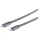 ShiverPeaks USB-C 1,5 m Grau