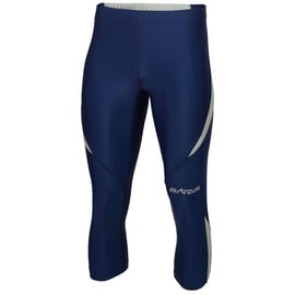 Airtracks Herren Laufhose 3/4 Lang Pro Navy SCHWARZ S