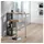 Vicco Bartisch Vincent 113 x 111,8 x 39,8 cm Anthrazit/Goldkraft Eiche