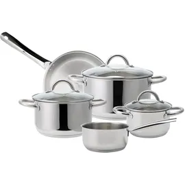 Echtwerk Induktion Kochtopf-Set 5-tlg. 3 x Kochtopf + Stielkasserolle + Bratpfanne