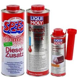 Liqui Moly Diesel Additiv Set Dpf Zusatz Systempflege Diesel Motor Reiniger: Liqui Moly 5160+liqui Moly5131+liqui Moly 5148