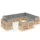 vidaXL Garten-Lounge-Set 12-tlg. grau