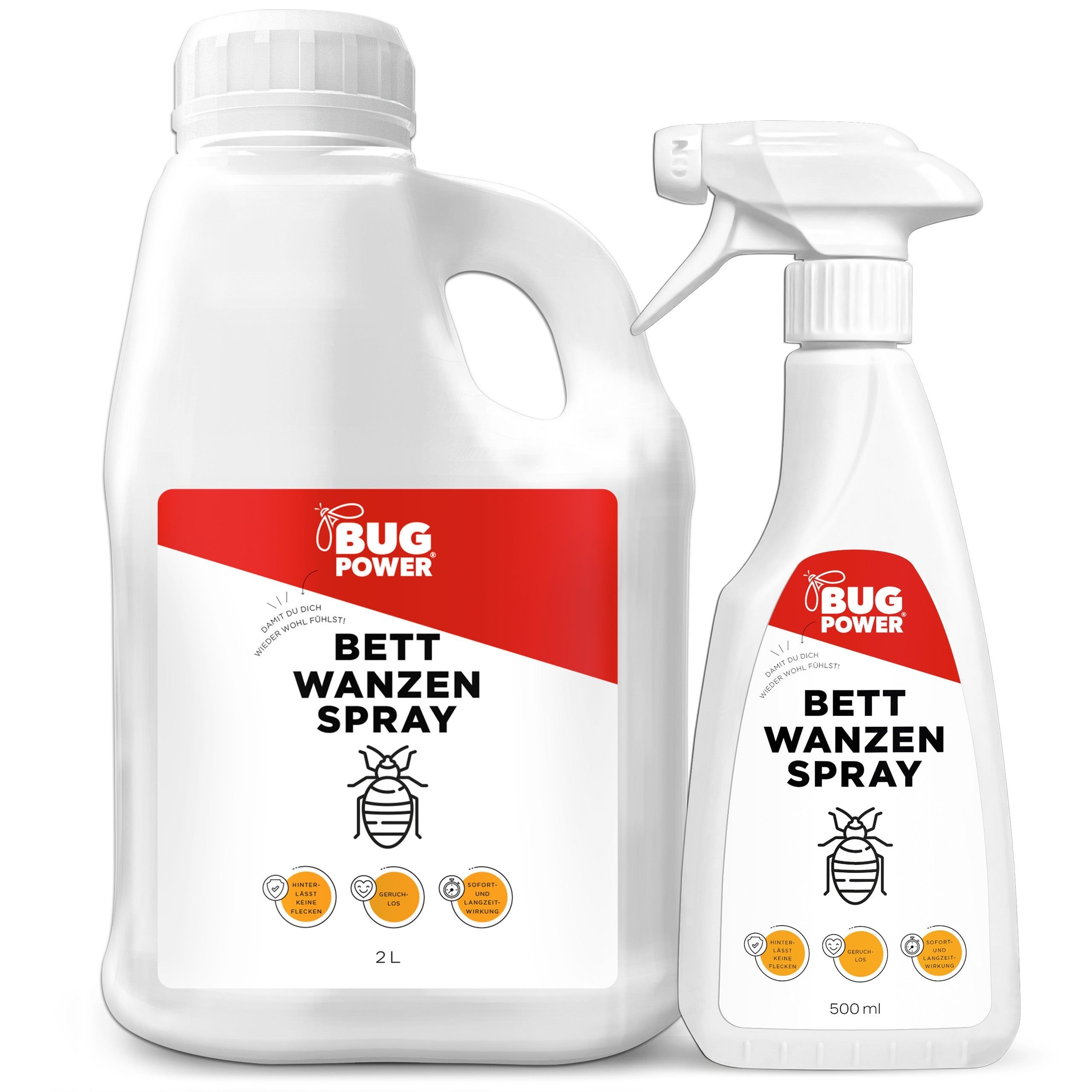 BugPower Bettwanzen Spray 2,5 l