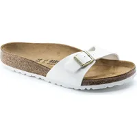Birkenstock Madrid Birko-Flor Lack schmal patent white 38