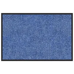 KARAT Schmutzfangmatte "Rhine" - Sauberlaufmatte Fußmatte Türvorleger / 40 x 60 cm (Blau)