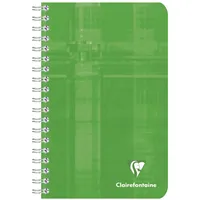 Clairefontaine 5x Notizbuch 11x17cm, 90 Blatt, 90g, liniert, -