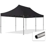 TOOLPORT Faltpavillon Premium 3 x 6 m schwarz 582557