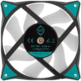 Iceberg Thermal IceGALE ARGB PC-Gehäuse-Lüfter Schwarz