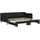 vidaXL Tagesbett 90 x 190 cm Schwarz