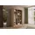 altdecor Schiebetürenschrank VESLI 150 x 215 x 61 cm Beige