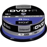 Intenso DVD+R 4.7GB 16x printable 25er