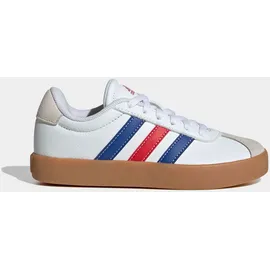 adidas VL Court 3.0 Kinder Ftwr White/Royal Blue/Scarlet 34