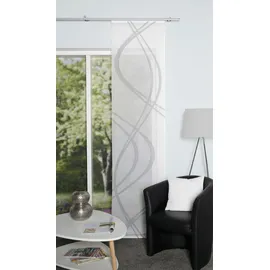 Schmidt Schiebevorhang Tiberio 60 x 245 cm Polyester Grau