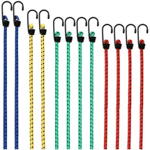 monzana Spanngurte 30-95 cm 12er-Set mit Metallhaken