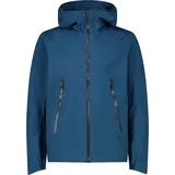 CMP MAN Jacket Fix Hood Bluesteel 52